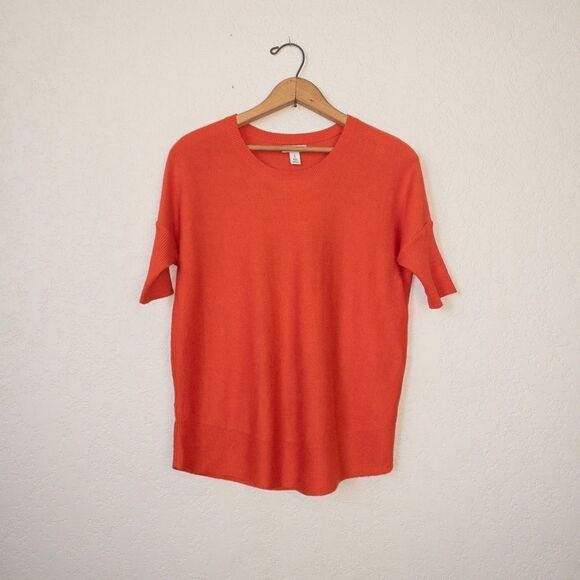 Old Navy Darling Clementine‎ Swing Sweater Size Small Petite - Picture 1 of 6